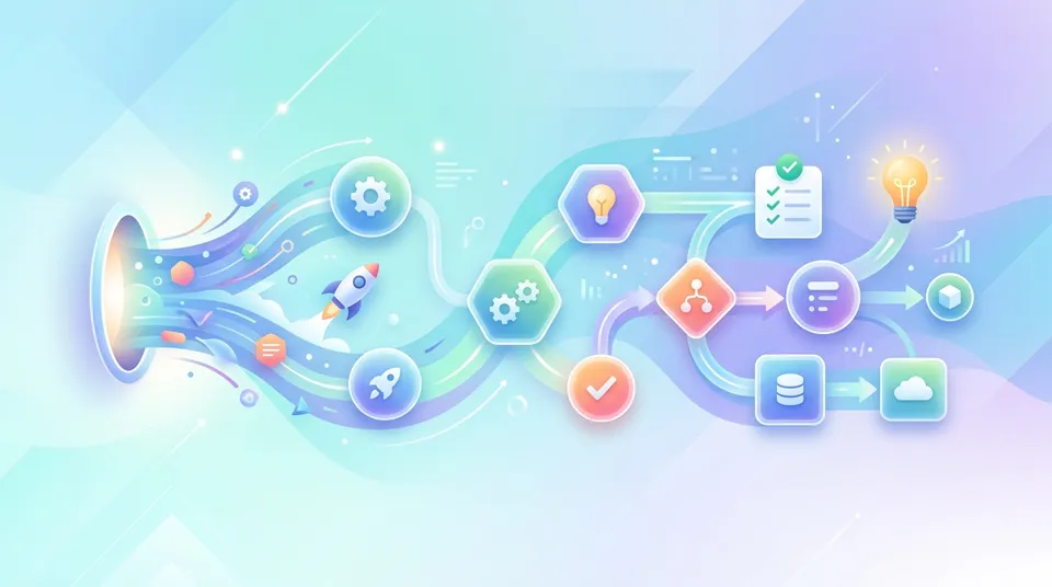 Cover art for Getting Started with n8n Automation, generated by CourseEasy
